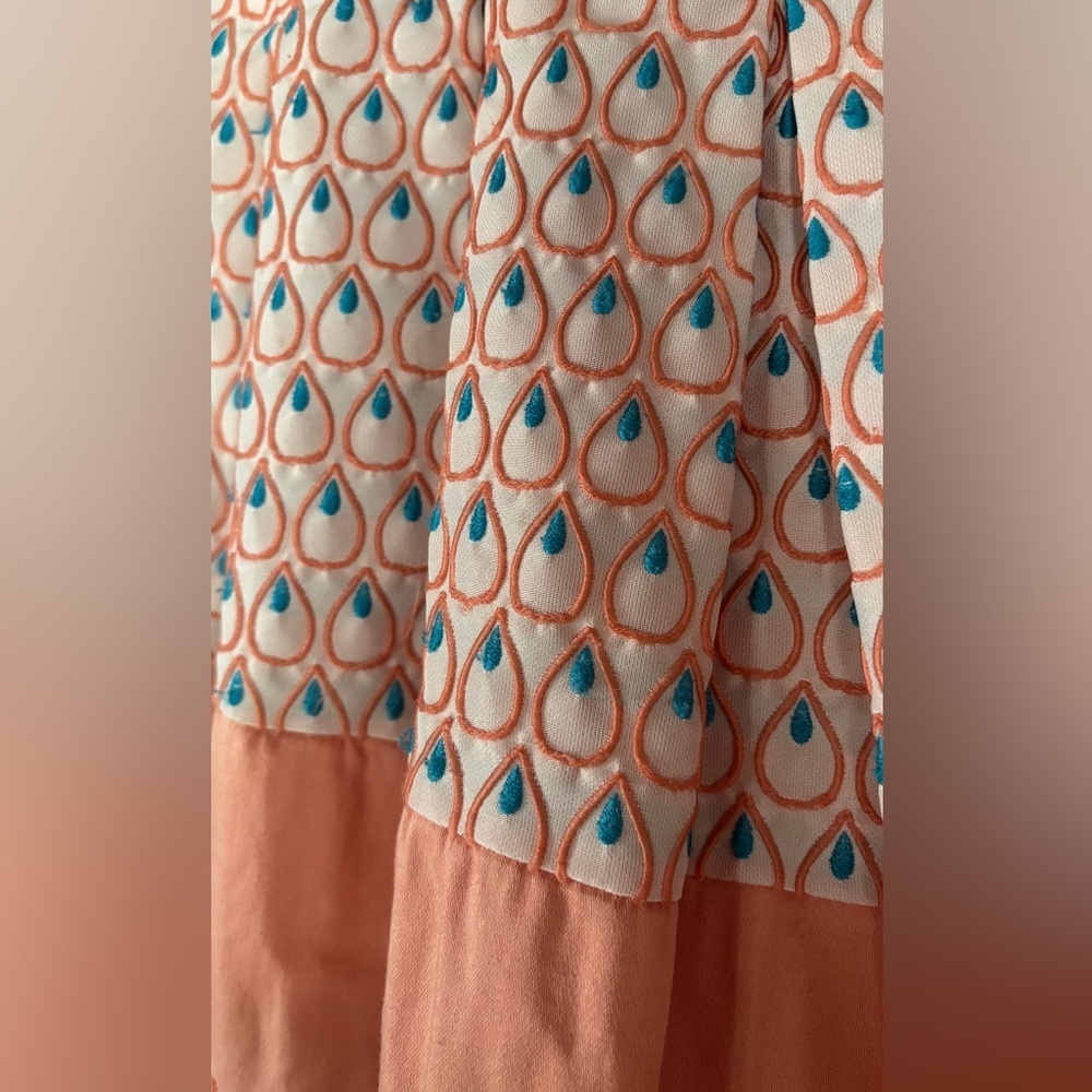 Darling London Embroidered Teardrop Print Dress – Size Small - Picture 6 of 8